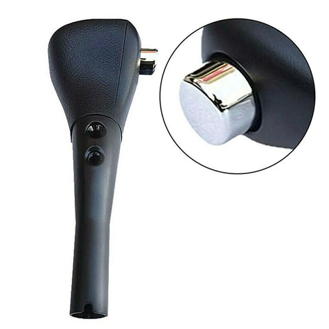 Solid Upgraded Shift Knob Lever Handle With Super Grippy Handball For Smooth Gear Changes Easy Swap Install Plus Repair Tape Kit To Wrap That Sturdy Car Gear Shifter Today, black metal manual shifter