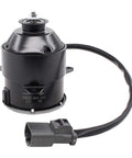 Radiator Cooling Fan Motor For 5 Blade Fan Fits Acura TSX 2004 2008 RSX Manual 2002 2006 black replacement part with connector