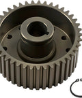Heavy Duty Replacement Tapered Clutch Hub Fits EV190 Mini Bike And Go Kart with hard anodized aluminum finish.