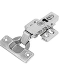 Top Rated 304 Stainless Steel Cabinet Concealed Hinges Full Overlay Cupboard Door Hardware Silver Tone durable hinge with smooth glide.