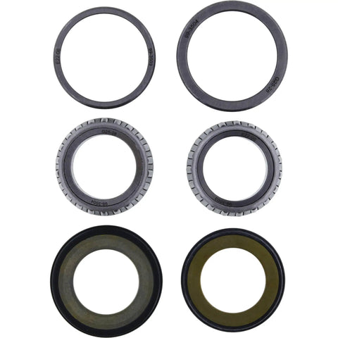 Beefed Up Steering Stem Bearing Seal Kit For Kawasaki Includes Upper And Lower Tapered Bearing Sets With Cup And Cone Seals