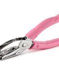 Star Shaped Hole Puncher With Soft Grip Handle Metal Single Hole Punch For Crafts Scrapbooks And Tags in Dope Pink