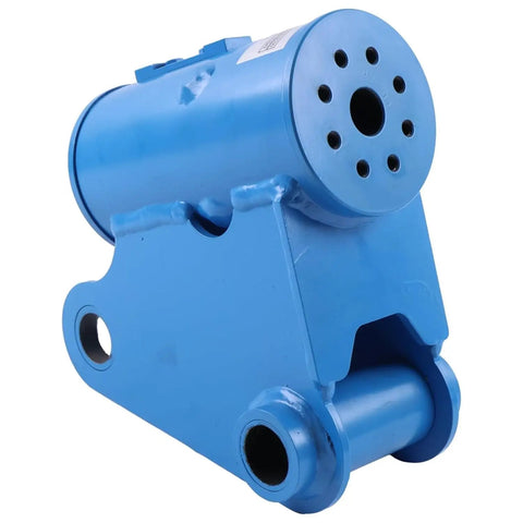Built Tough 8.2K Hydraulic Platform Rotate Actuator with blue finish for Genie Lift SX 150 SX 180, perfect fit replacement part.