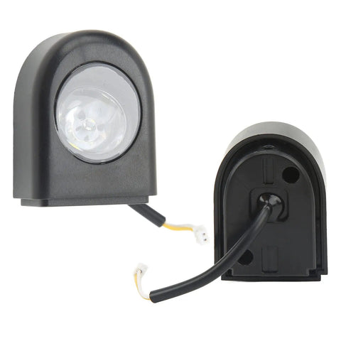Beefed Up LED Front Headlight For Electric Scooters Long Range Beam Replacement Part Waterproof Front Light Spotlight For Night Riding And Outdoor Cycling Compatible With M365 M365 Pro M365 Pro2 1S Lite
