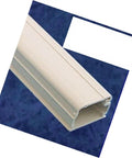 Close-up of Twenty Pack Raceway Conduit Cable Management Wall Covers Three Quarter Inch By One Half Inch By Six Feet Indoor Use Durable ABS