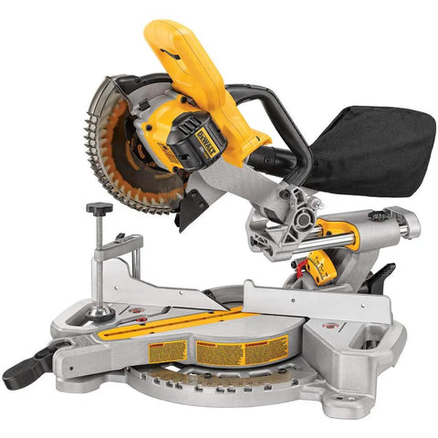 Beefy Cordless Seven And A Quarter Inch Miter Saw 20V Max Tool Only With Integrated Cut Line For Quick Accurate Crosscuts And 11 Stop Miter Detent Crown And Base Capacity For Framing And Trim Projects