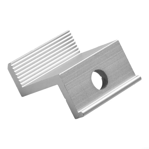 10 Pack Aluminum Solar Panel End Clamps Kit For PV Modules Z Bracket Mounting Clamps For 30 Mm To 45 Mm Frame Heights