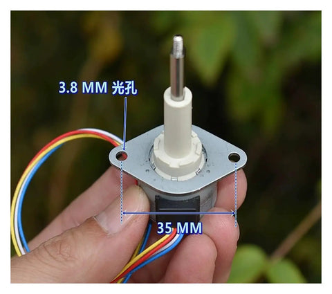 Compact Mini Linear Actuator Running Like A Dream With Precise 20 Millimeter Travel And Dependable Two Phase Four Wire Stepper Motor, 35mm size.