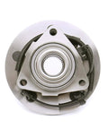 Front view of Front Wheel Hub Bearing And Assembly For 2006 2008 Ram 1500 Crew Cab With 5 Lug 4 Wheel ABS Direct Fit Replacement