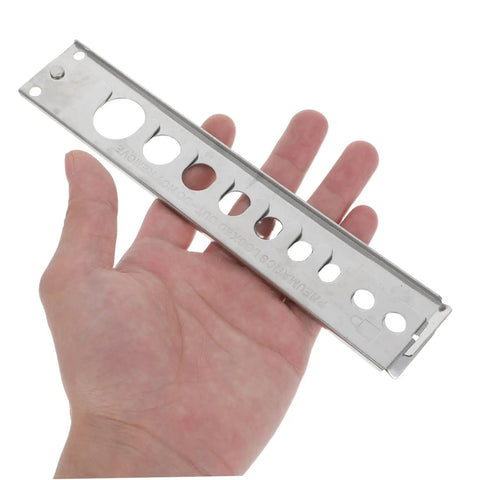 Heavy Iron Stainless Steel Quick Disconnect Lockout Clamp For Pneumatic Air Hoses Shop Ready Safety Gear Tight Hose Lockup Tool To Keep Grease Monkeys And Crews Locked Down