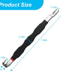Double End Electrical Connector Removal Pliers for Cars and Trucks, No Fuss Terminal Separator Tool, black ergonomic handle, dimensions marked