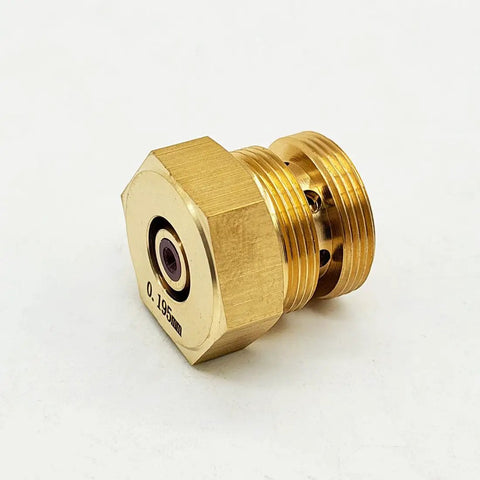 0.195mm Ruby EDM Wire Guide Nozzle With Flat Head And Extended Height For Wire Cutting Machines Pro Grade Precision