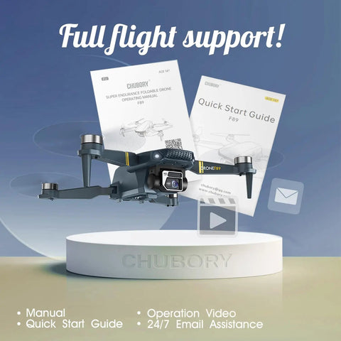 4K Camera Drone With Long Range Up To 2650 Ft Foldable Beast Quadcopter For Beginners WiFi FPV Brushless Motors Auto Hover Follow Me