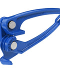 Heavy Duty Carbon Steel Conduit Bender Tool For 1/8 3/16 And 1/4 Inch Manual Hand Tube Bending shown in blue, designed for precise 90 degree bends.