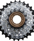 Six-Speed Bicycle Freewheel Replacement Cluster With 14 To 28 Teeth, Steel Construction, Crisp And Smooth Shifting, Urban And Mountain