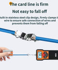 44 Piece Lever Wire Connector Kit With Push In Quick Connectors For Home Lighting And Car Audio Use, testing wire strength