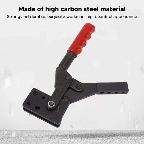 Beefy Heavy Duty Toggle Clamp 700kg Holding Force With Arrow Storage Case Lock shown in high carbon steel