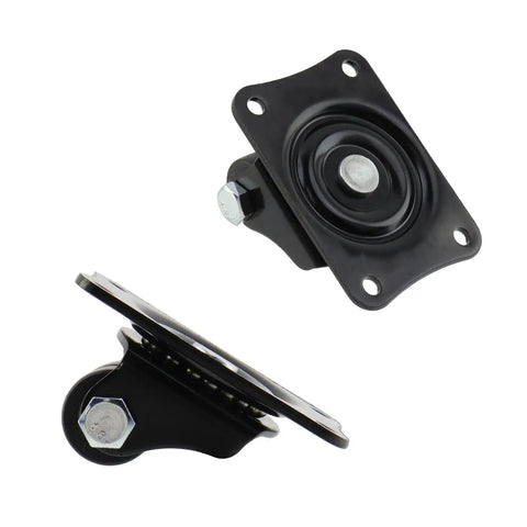 Low Profile Dual Wheel Swivel Casters 1 Inch Wheel 4 Pack Nylon Wheel Heavy Duty Caster Set with pre-drilled mounting plate