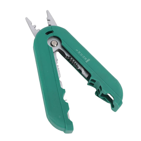 Mavaol Compact Wire Stripper Tool For Electrical Projects precise stripping handles 8 10 12 14 16 AWG cables with heat-treated cutters.