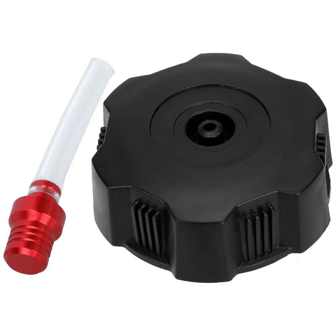 Gas Fuel Tank Cap With Vent Breather Tube For 50cc To 125cc ATV Quad Fits Tao Tao Coolster Roketa Sunl Kazuma Baja And Other Chinese Brand ATVs Easy Install Dope Replacement