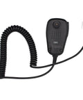 Black Six Pin DTMF Mic For Yaesu Radios MH-48A6J with coiled cable and RJ connector