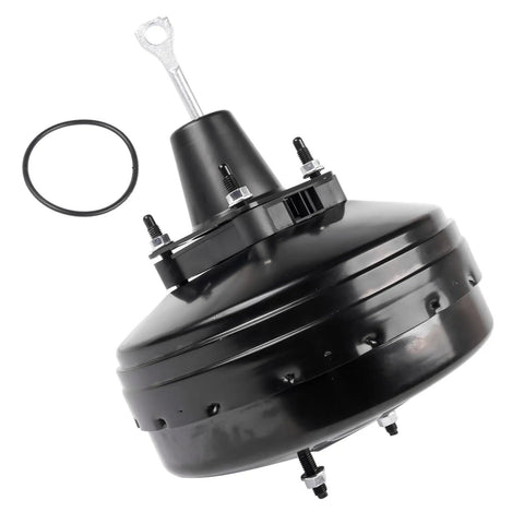 Top Shelf Power Brake Booster Bolt-On Replaces 5474431 for Chevy Silverado Sierra GMC Cheyenne, black, includes O-ring.