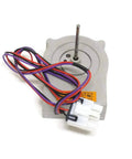 Genuine OEM Evaporator Fan Motor 4681JB1027C for Refrigerators Replacement Part with colorful wires and plug-in ready design.