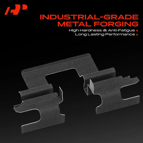 A Premium Rear Disc Brake Hardware Kit For Honda Pilot Odyssey And Acura Mdx Models With Smooth Stopping Power And Long Lasting Durability That Keeps Your Ride Safe, forged steel clips
