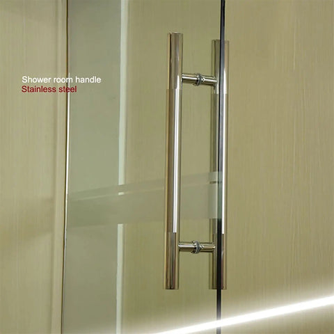 Heavy Duty Gate Hardware Glass Door Handle Thick Stainless Steel Handle Tough As Nails For Wooden Doors And Barn Doors