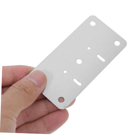 Stainless Steel Hinge Repair Plate Kit For Cabinets And Doors 10 Sets Easy To Use Quick Fix Reinforcement Plates