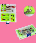 Hands-On Series And Parallel AA Battery Box Kit With Switch Wires And Light Bulb For Simple Circuits, Physics Experiments, STEM Classroom Lab, Safe Electricity Education For Kids And Students, plastic case