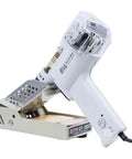 Electric Desoldering Solder Sucker Tool With Dual Air Pumps For Tin Removal Pro Grade Fast Soldering Project Helper High Power Ceramic Heating Element Delivers Rapid Heat And 650mmHg Suction in white plastic