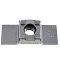 10 Pack 3/8-16 Floating Cage Nuts Self Aligning Weld Fasteners Built For Misaligned Holes with a shiny low carbon steel finish.