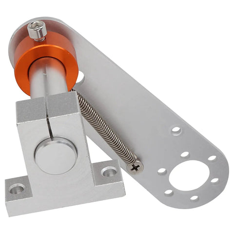 Sturdy Encoder Mounting Bracket For 38mm Sensor Dia With 6mm Shaft Alloy Support Clamp For Precision Industrial Gear And Machinery Setup close-up view.