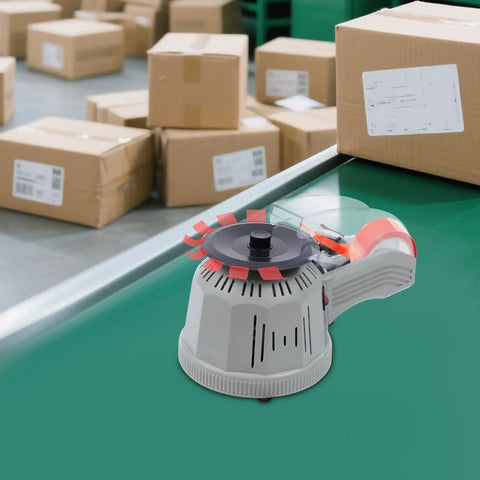 Automatic Ribbon Cutting Machine With Adjustable 6 To 60 Mm Cutting Length And 3 To 25 Mm Tape Width in packaging environment