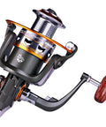 Smooth As Butter Spinning Fishing Reel With 11BB Bearing System And 5.2 To 1 Gear, aluminum spool, interchangeable handle