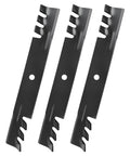 Mulching Mower Blades For 36 And 52 Inch Decks, 3 Pack, Replaces Scag 48108 481707 481711 48185, Fits Gravely Promaster 152Z, Compatible