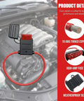 Snag This Badass 2 Pack of 10 Gauge 12 Volt Inline Fuse Holders Featuring 50 Amp ATC ATO Blade Fuses 11 Inch Heavy Duty Waterproof Design built tough for cars