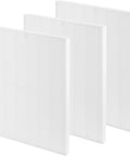 Three D480 Replacement Filter For Winix D480 Air Cleaner Purifier True HEPA Compatible D4 Filter 3 Pack standing upright