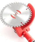 7 Piece Carbide Tipped Grass Trimmer Blades Set For 6 Inch 40 Teeth Replacement Weed Wacker Blades For Electric String Trimmers Metal Cutter Heads For Thick Weeds And Small Branches showing close-up of installed blade