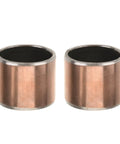 Set Of Ten Heavy Duty Sleeve Bearings With 10mm Bore And 12mm OD Featuring Bronze Sintered Oilless Bushings For Smooth Slides and Printing Presses Built Tough To Crush Daily Wear And Tear
