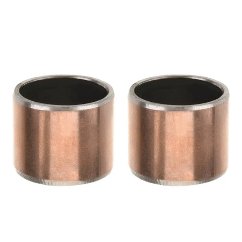 Set Of Ten Heavy Duty Sleeve Bearings With 10mm Bore And 12mm OD Featuring Bronze Sintered Oilless Bushings For Smooth Slides and Printing Presses Built Tough To Crush Daily Wear And Tear