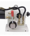 Solid Rig Four Axis Tailstock CNC Indexing Head With Manual Ejector Pin Set Engineered Smooth For Milling Drilling And Turning Operations close-up view of the metal components and ejector pin.