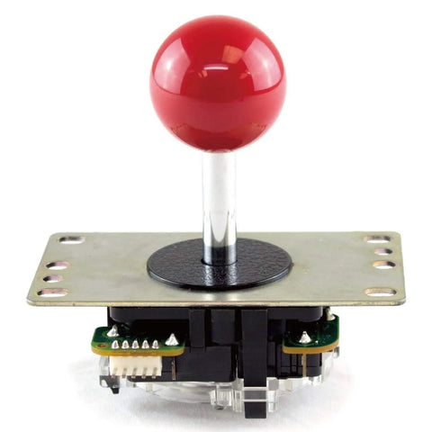 JLF-TP 8YT Style Arcade Joystick Red Ball Top for 4 Way to 8 Way Adjustments Jamma Cabinet Compatible Tournament Ready