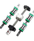 Built Tough Ball Screw And Nut Kit Paired With Hgr30 Linear Guide Rails And Hgh30ca Slider Blocks For Sfu3210 C7 Engraving Machines components set