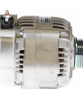 Side view of New Alternator For Toyota Tundra Sequoia 4.7L V8 2000 2001 2002 Direct Fit OE Replacement With Beefed-Up Power And Tough Reliability