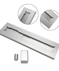 Aluminum Welding Jig Kit for PM-63 Rak alignment showing base and components, ideal for metal fabrication.