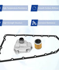 Beefy CVT Transmission Filter Kit for Nissan Altima Juke Rogue Sentra NV200 Lancer Outlander Jeep Compass Dodge Patriot