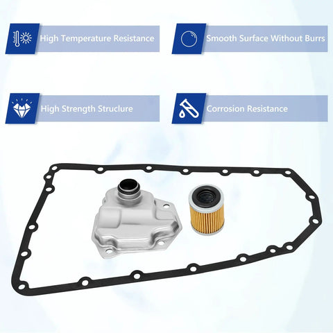 Beefy CVT Transmission Filter Kit for Nissan Altima Juke Rogue Sentra NV200 Lancer Outlander Jeep Compass Dodge Patriot