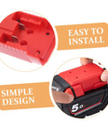 Lithium Battery Adapter Conversion Kit for Power Tools Easy DIY Install Power Connector installation and simple design shown